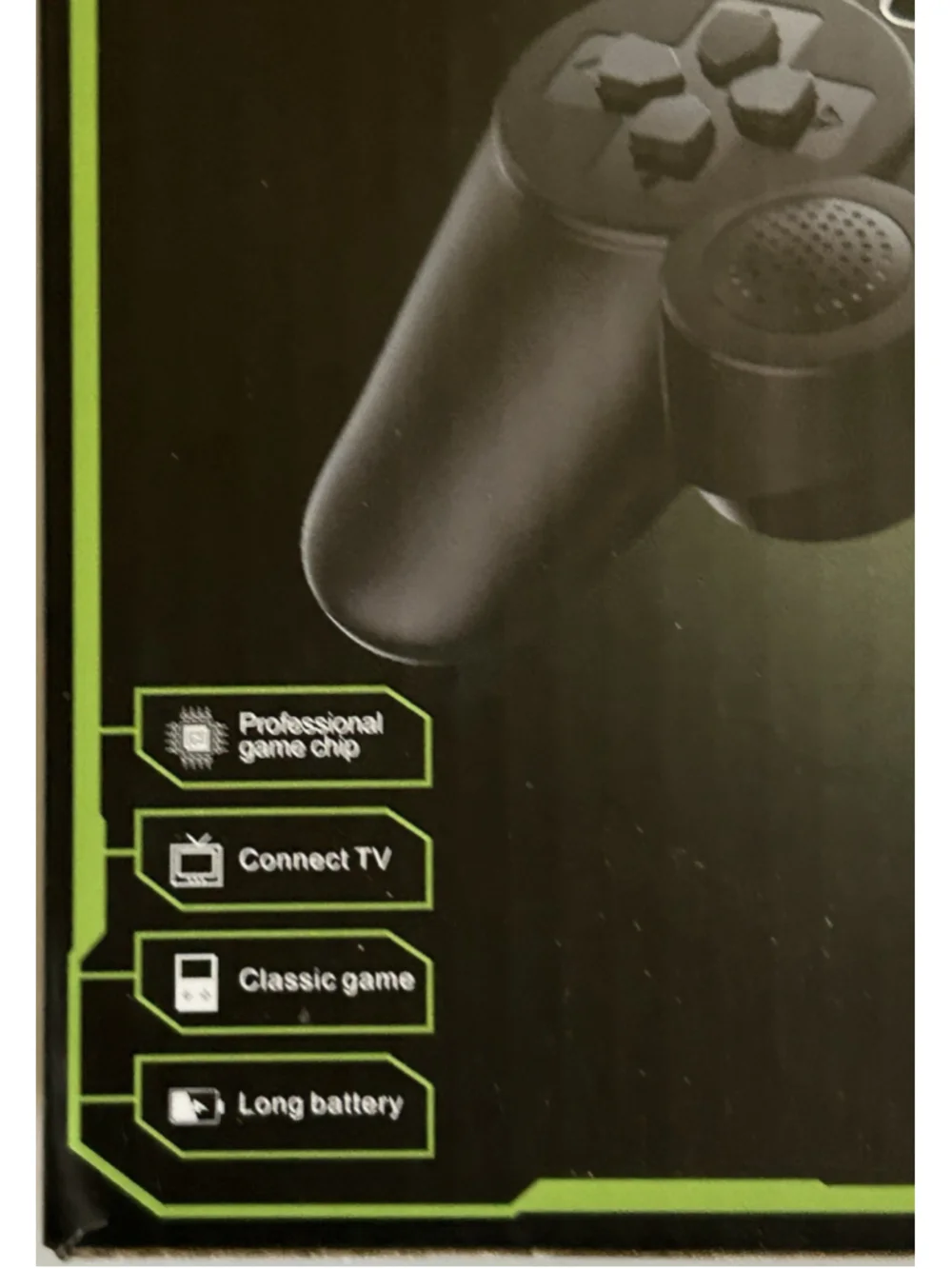 Controller Gamepad Digital Game Player S10 Gamepad Long Battery Black Wireless